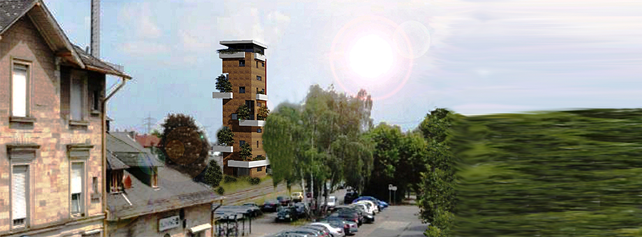 Neue Lofts in altem Turm